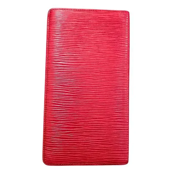 Louis Vuitton Epi Red Bi Fold Wallet - Picture 5 of 5